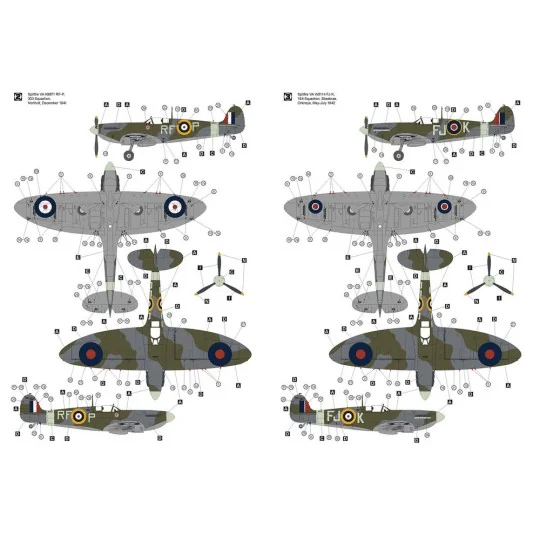 Supermarine Spitfire VA, 1/32 - Hobby 2000 32003