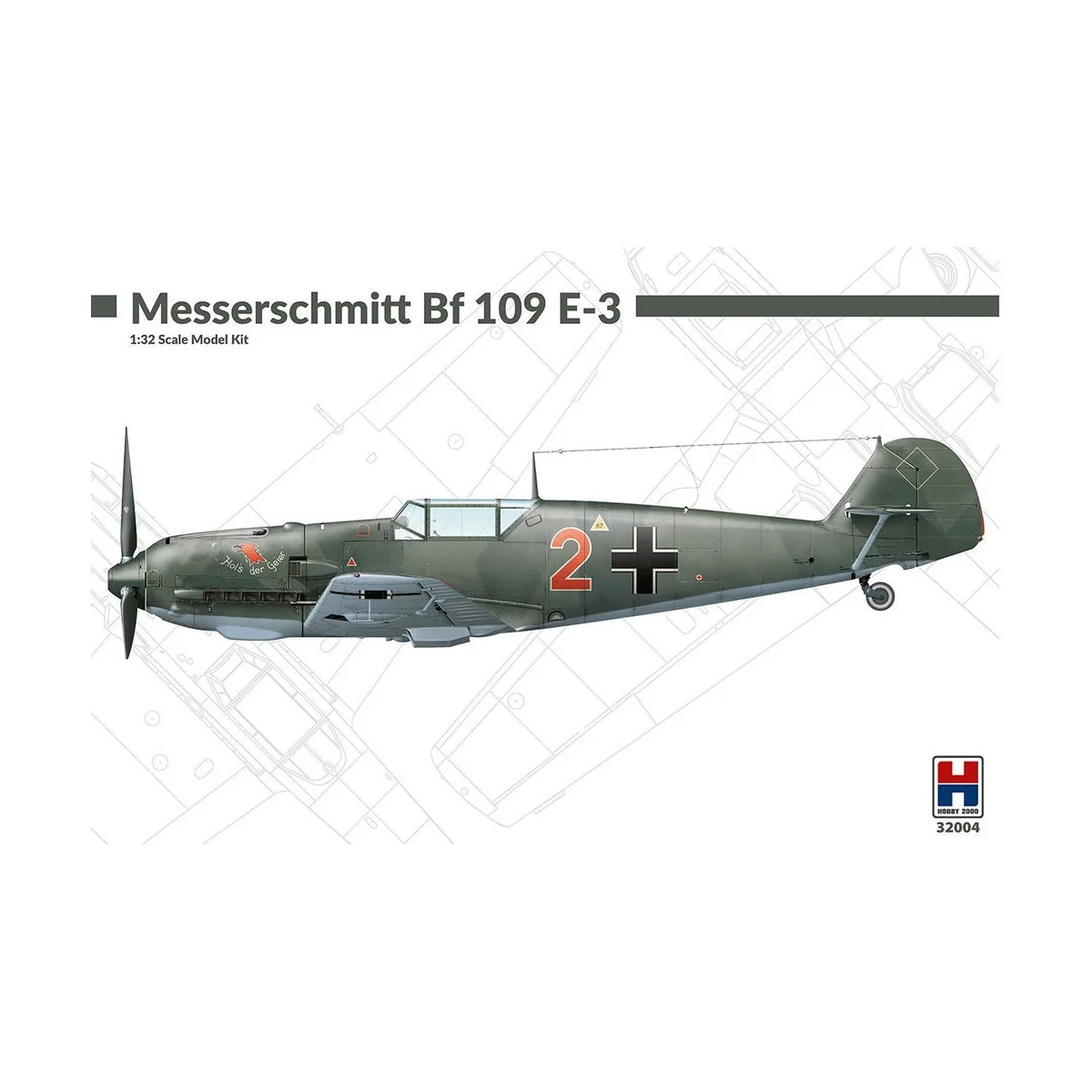Messerschmitt Bf 109 E-3 - Hobby 2000 32004