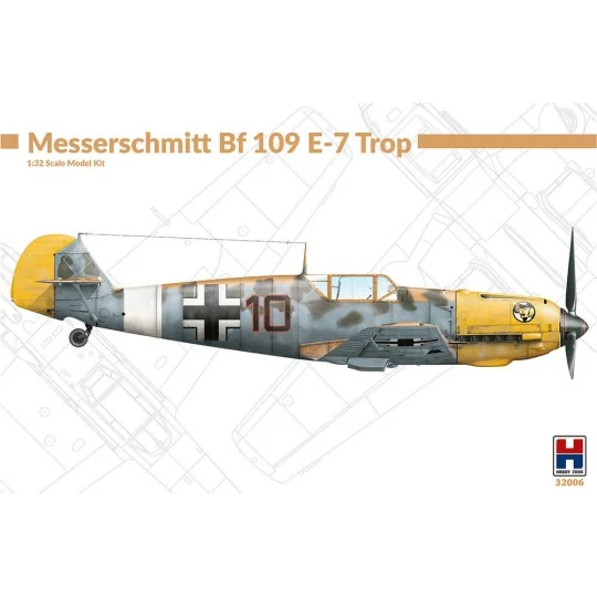 Messerschmitt Bf 109 E-7 trop - Hobby 2000 32006