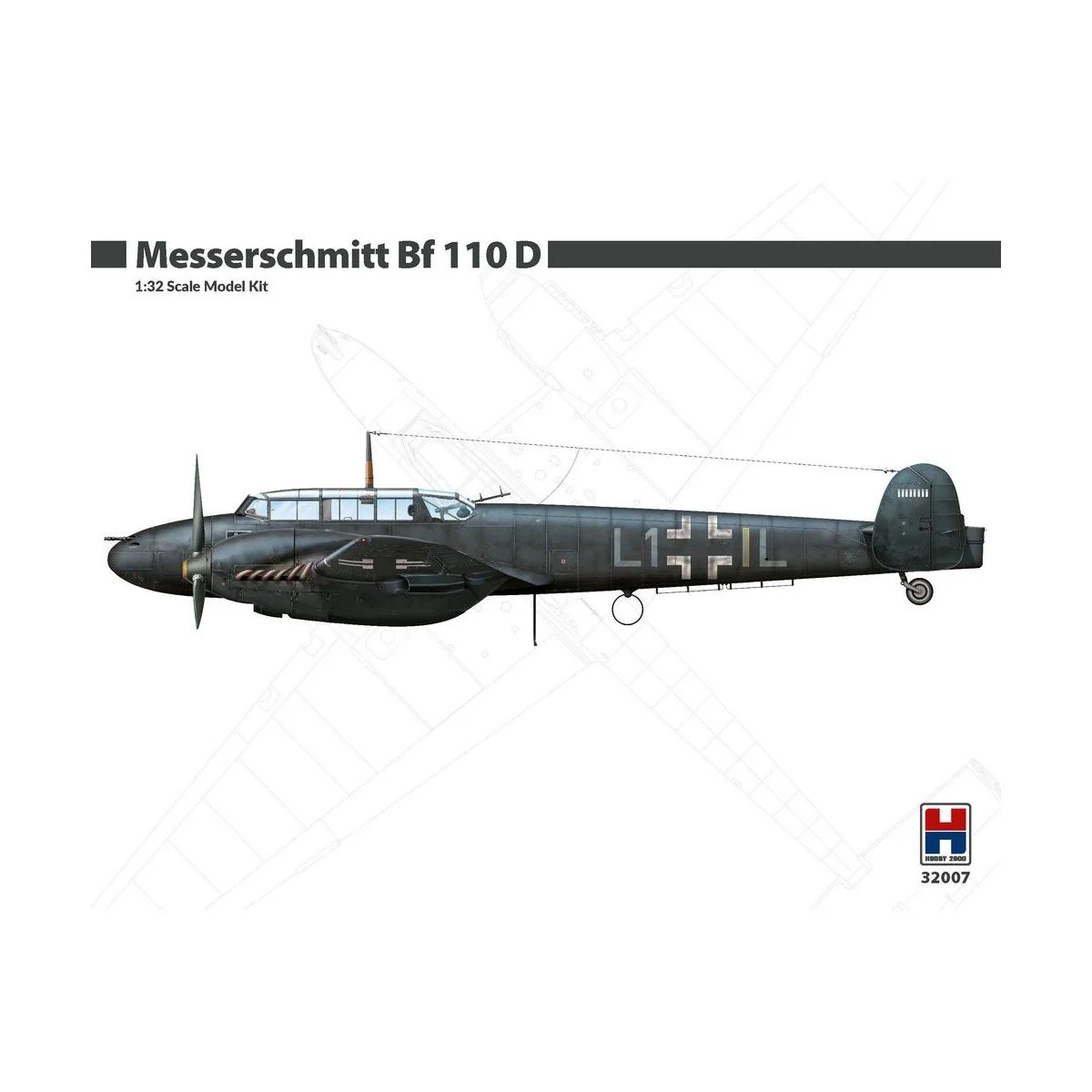 Messerschmitt Bf 110 D - Hobby 2000 32007