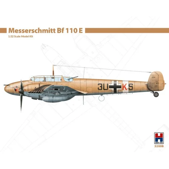 Messerschmitt Bf 110 E - Hobby 2000 32008