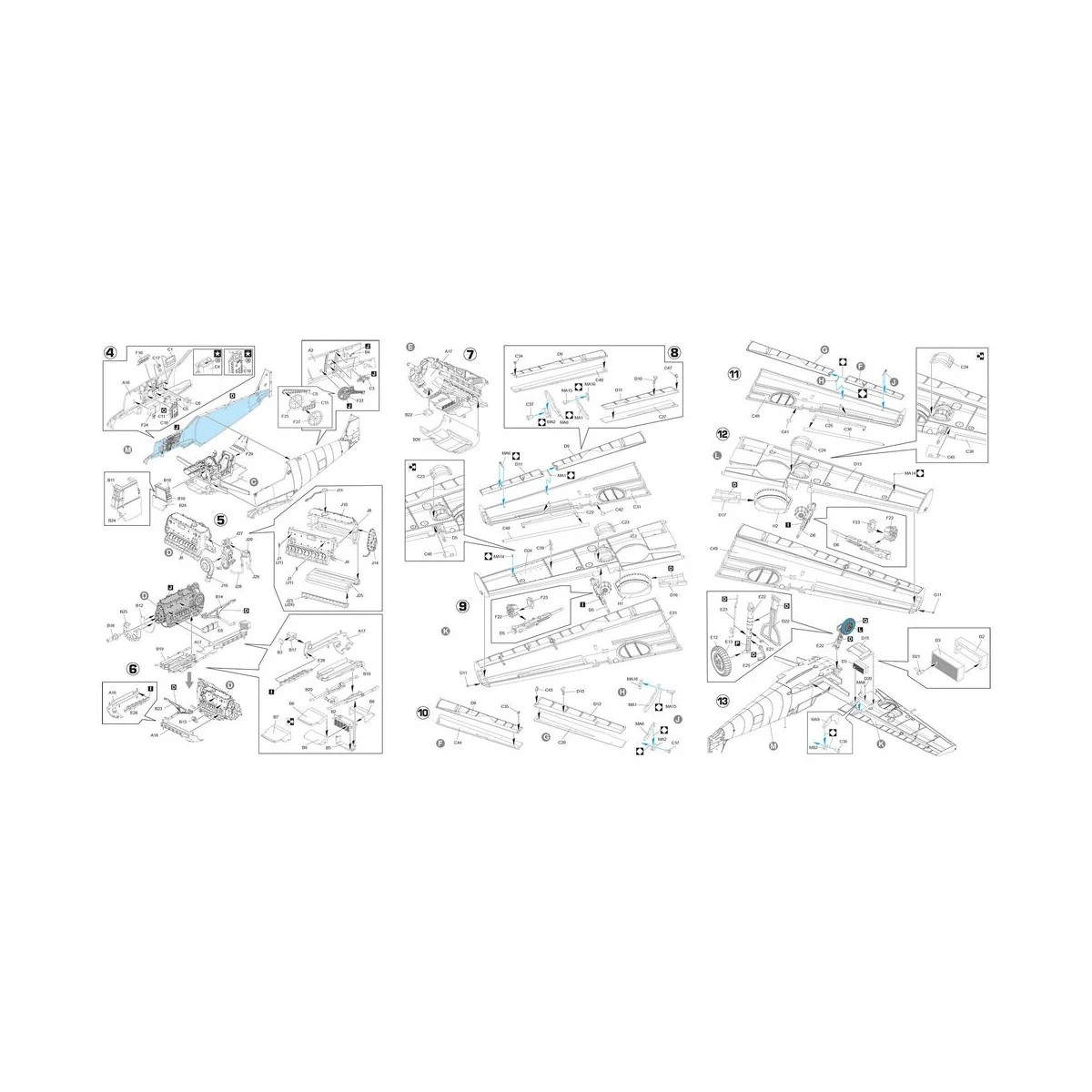 Messerschmitt Bf 119 E-3 Legion Condor, 1/32 - Hobby 2000 32009 Messerschmitt Bf 119 E-3 Legion Condor, 1/32 - Hobby 2000 32009