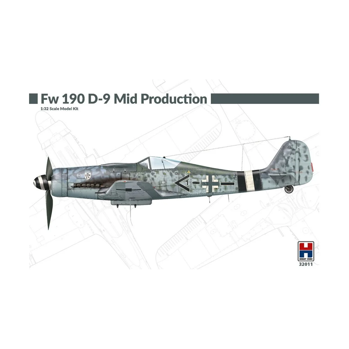 Fw 190 D-9 Mid Production, 1/32 - Hobby 2000 32011