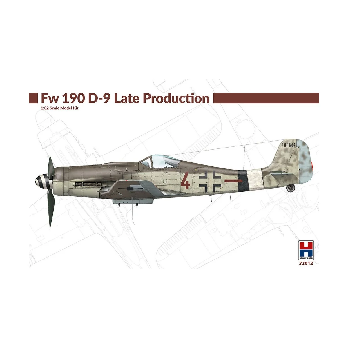 Fw 190 D-9 Late Production, 1/32 - Hobby 2000 32012