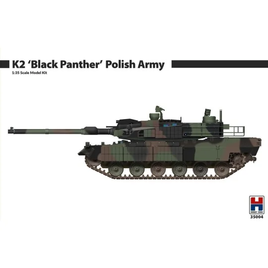 K2 'Black Panther' Polish Army, 1/35 - Hobby 2000 35004