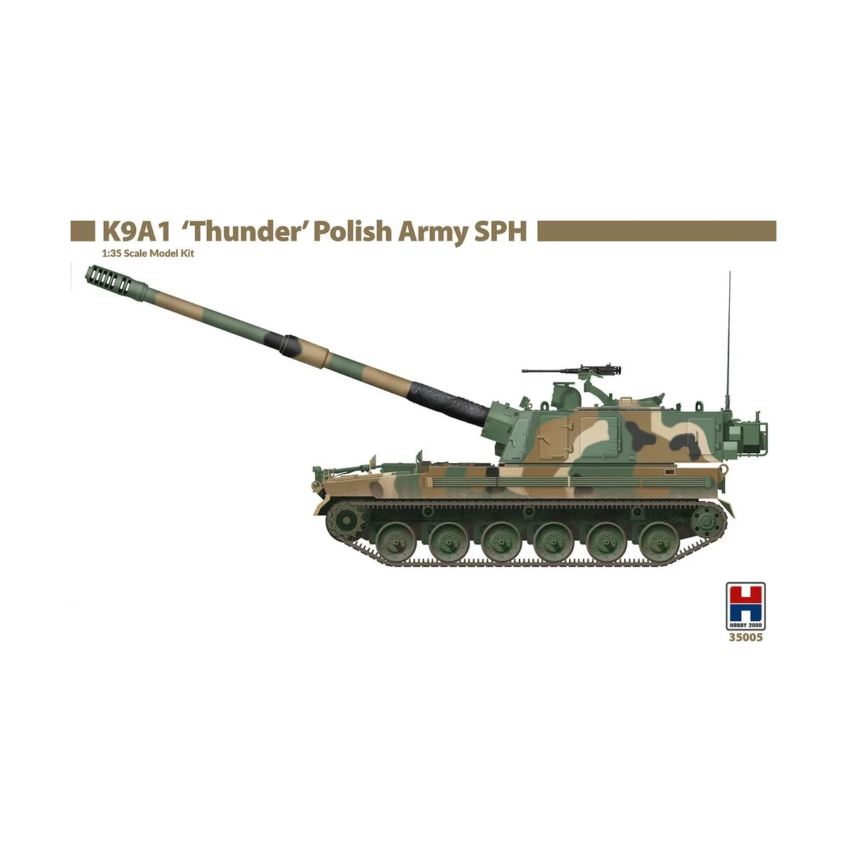 K9A1 'Thunder' Polish Army SPH - Hobby 2000 35005