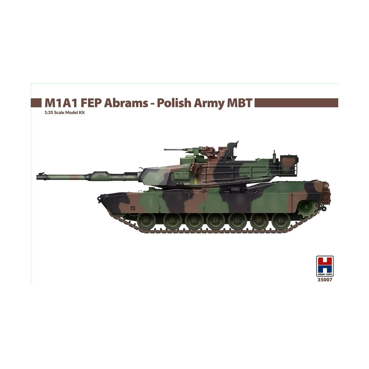 M1A1 FEP Abrams - Polish Army MBT - Hobby 2000 35007