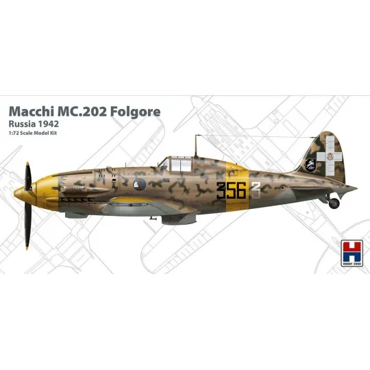 Macchi MC.202 Russia 1942, 1/72 - Hobby 2000 72007
