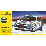 STARTER KIT Focus WRC'01, 1/43 - Heller 56196 STARTER KIT Focus WRC'01, 1/43 - Heller 56196