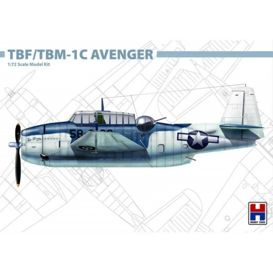 TBF/TBM-1C Avenger - Hobby 2000 72009