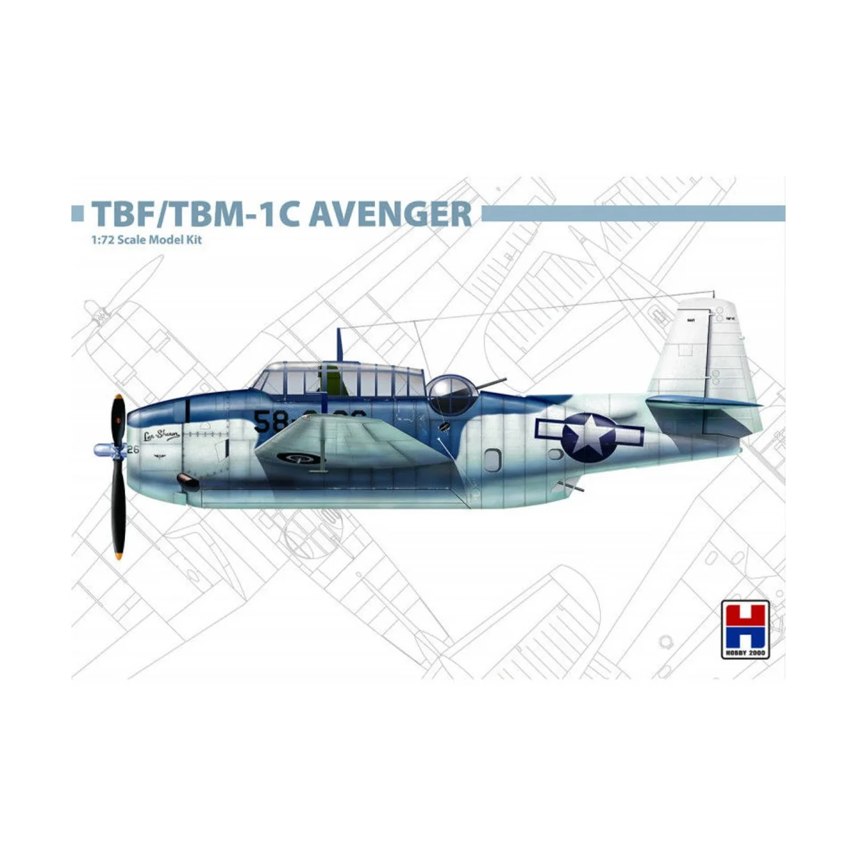 TBF/TBM-1C Avenger - Hobby 2000 72009