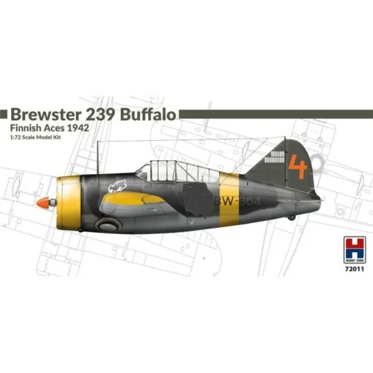 Brewster 339 B/C Buffalo, 1/72 - Hobby 2000 72011