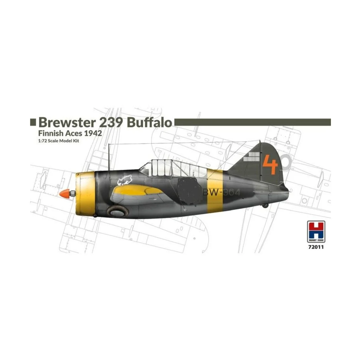 Brewster 339 B/C Buffalo, 1/72 - Hobby 2000 72011