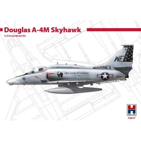 Douglas A-4M Skyhawk - Black Sheep - Hobby 2000 72017