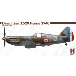 Dewoitine D.520 France 1940 - Hobby 2000 72025