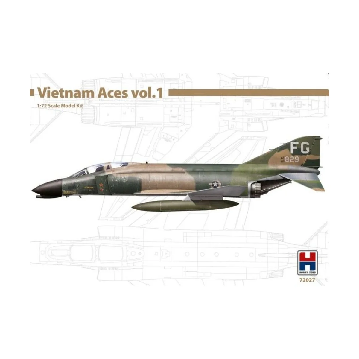 F-4C Phantom II - Vietnam Aces vol.1 - Hobby 2000 72027