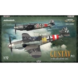 GUSTAV Pt. 3 DUAL COM EDUARD-LIMITED, 1/72 - Eduard Plastic Kits 2150