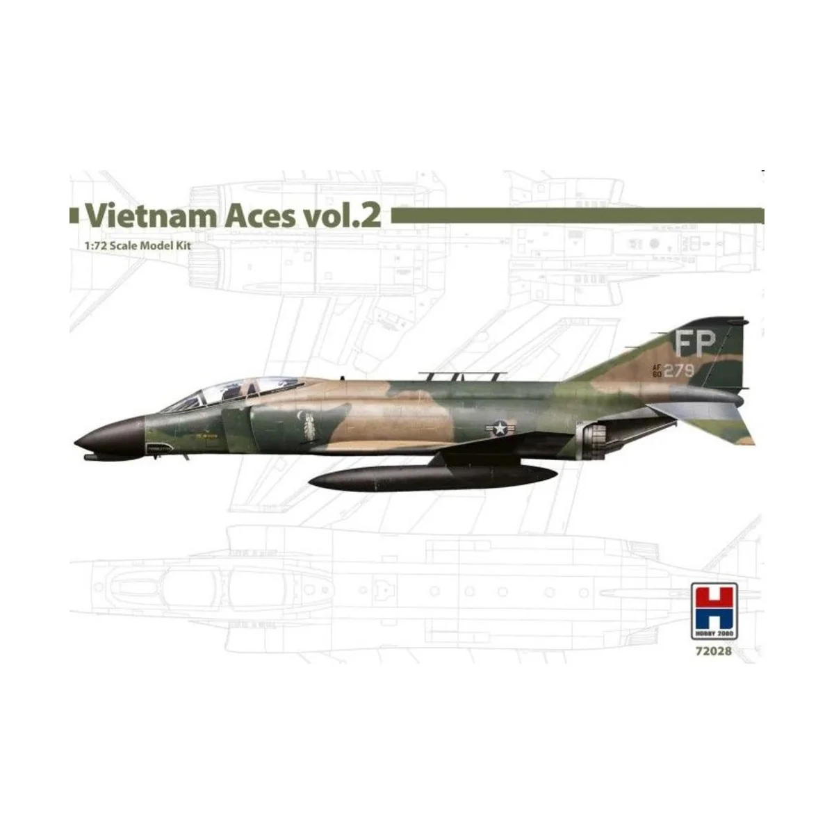 F-4D Phantom II - Vietnam Aces vol. 2, 1/72 - Hobby 2000 72028
