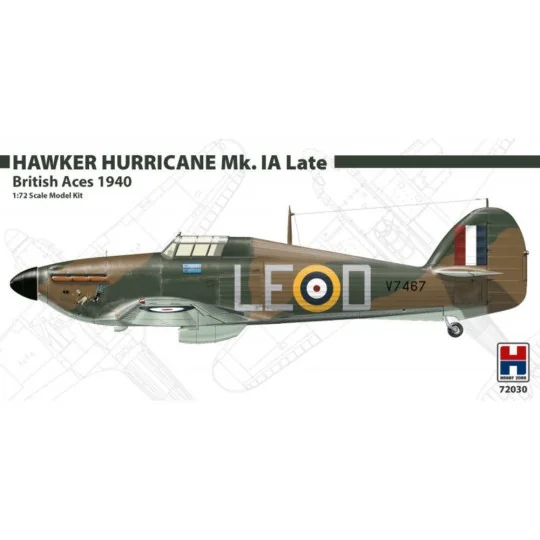 Hawker Hurricane Mk. Ia Late - Hobby 2000 72030
