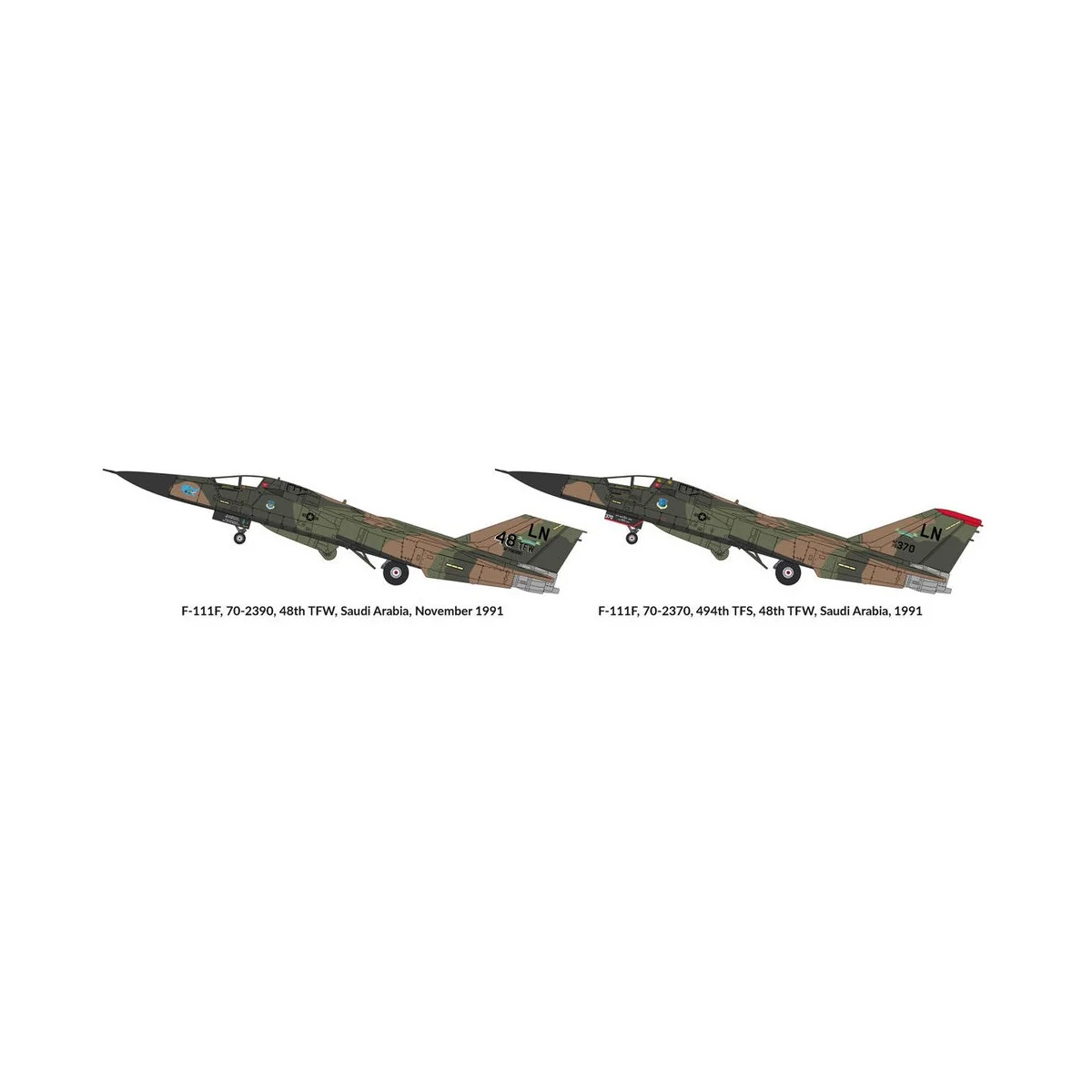 F-111F Operation " Desert Storm " - NEW - Hobby 2000 72038