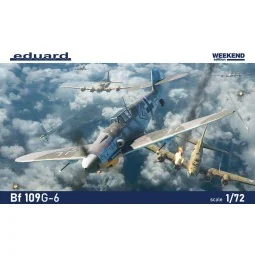 Bf 109G-6 1/72 EDUARD-WEEKEND, 1/72 - Eduard Plastic Kits 7475