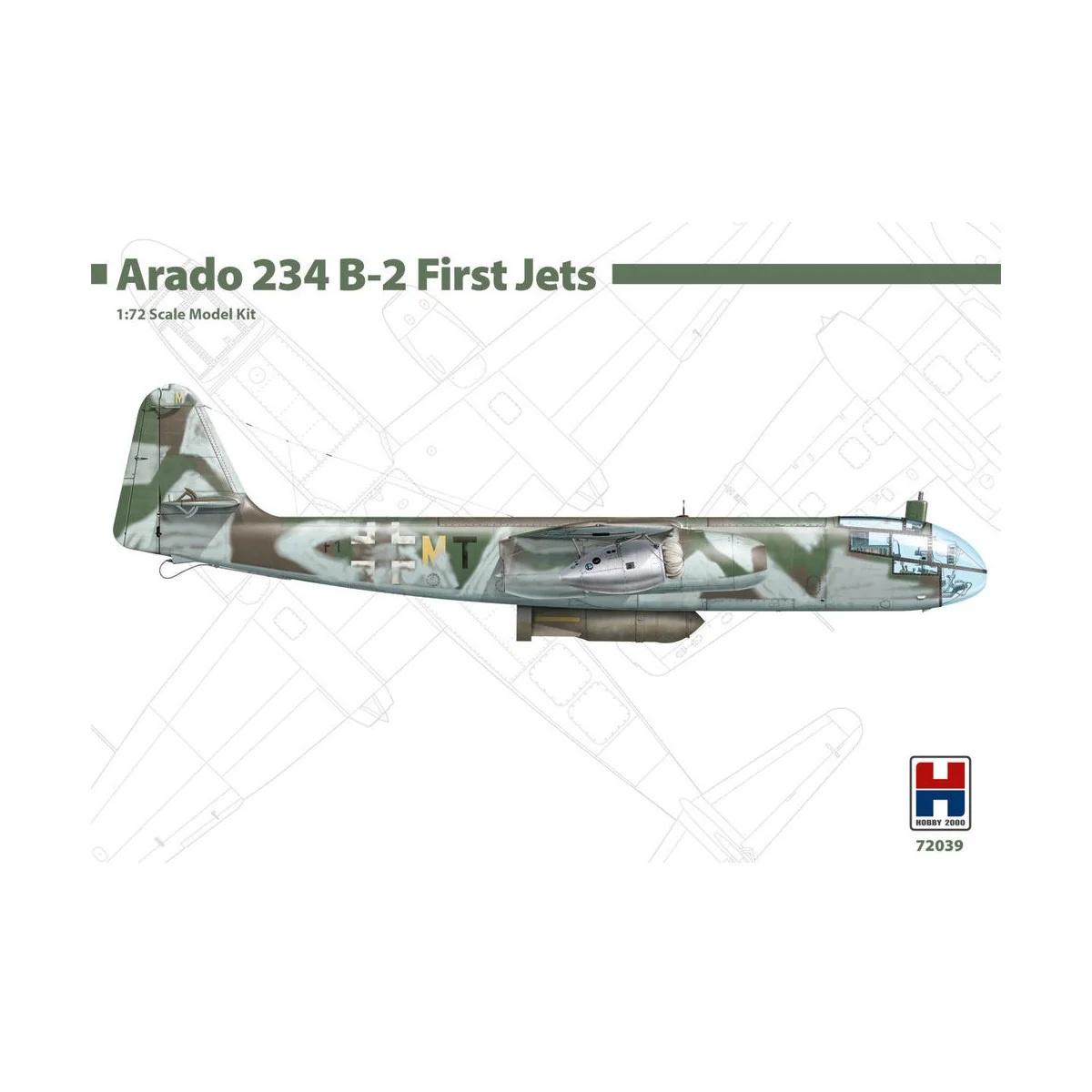 Arado 234 B-2 First Jets, 1/72 - Hobby 2000 72039