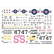 P-38J Lightning - Europe 1944 - Hobby 2000 72041