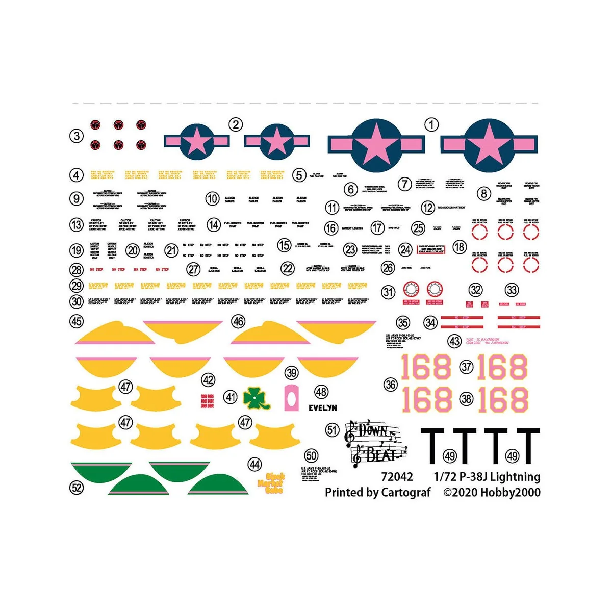 P-38J Lightning - Pacific 1944 - Hobby 2000 72042