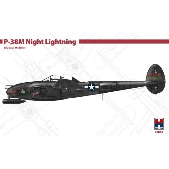 P-38M Night Lightning, 1/72 - Hobby 2000 72043