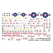 P-38M Night Lightning, 1/72 - Hobby 2000 72043