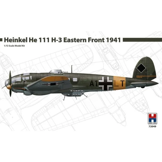 Heinkel He-111 H-3 Eastern Front 1941 - NEW - Hobby 2000 72049