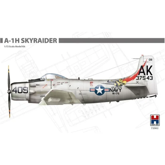 A-1H Skyraider - Hobby 2000 72062