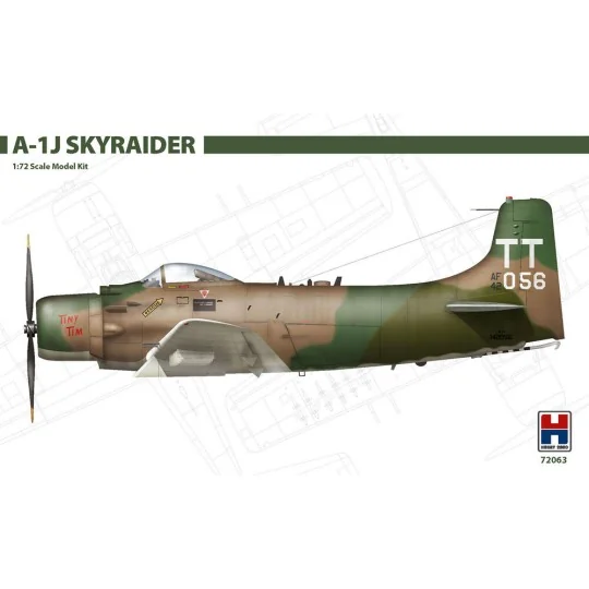 A-1J Skyraider, 1/72 - Hobby 2000 72063