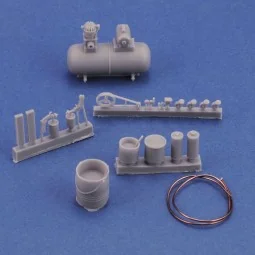 Air compressor & accessories, 1/35 - Royal Model RM934