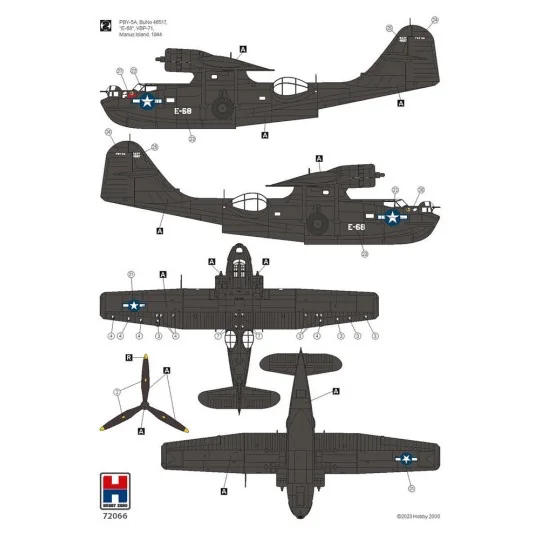 Consolidated PBY-5A Catalina PTO, 1/72 - Hobby 2000 72066 Consolidated PBY-5A Catalina PTO, 1/72 - Hobby 2000 72066