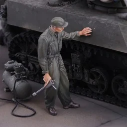 U.S. mechanic 3D printed, 1/35 - Royal Model RM1010
