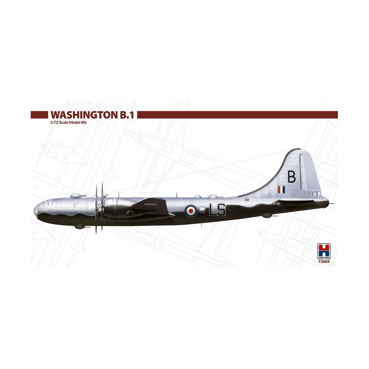 Washington B.1, 1/72 - Hobby 2000 72069 Washington B.1, 1/72 - Hobby 2000 72069