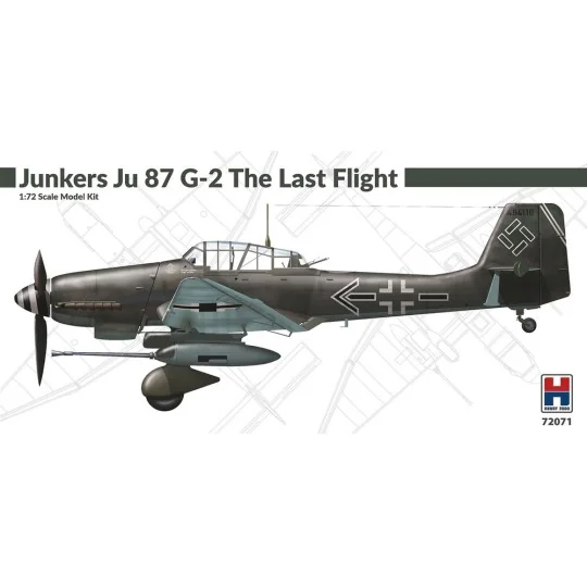Junkers Ju 87 G-2 The Last Flight, 1/72 - Hobby 2000 72071