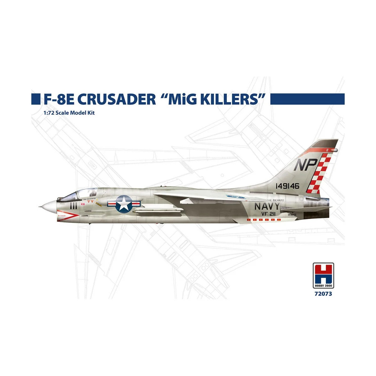 F-8E Crusader MiG Killers - Hobby 2000 72073