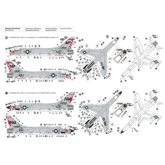 F-8E Crusader MiG Killers, 1/72 - Hobby 2000 72073