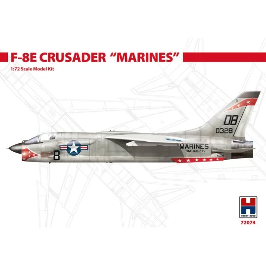 F-8E Crusader Marines, 1/72 - Hobby 2000 72074 F-8E Crusader Marines, 1/72 - Hobby 2000 72074