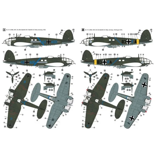 Heinkel He 111 D, 1/72 - Hobby 2000 72075