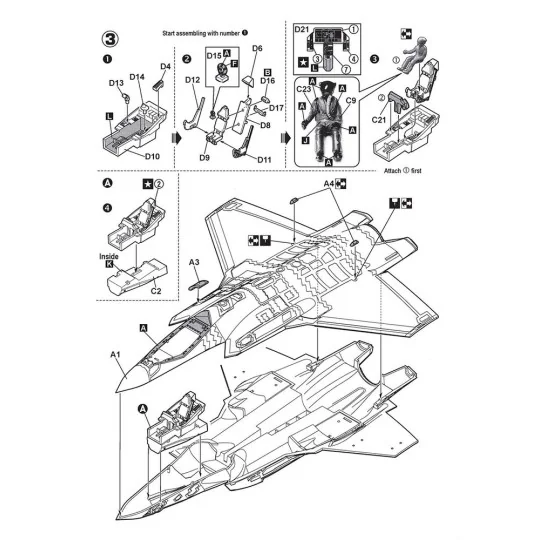 F-35A Husarz Polish Air Force, 1/72 - Hobby 2000 H2K72084