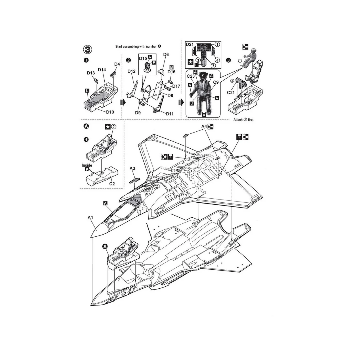 F-35A Husarz Polish Air Force, 1/72 - Hobby 2000 H2K72084