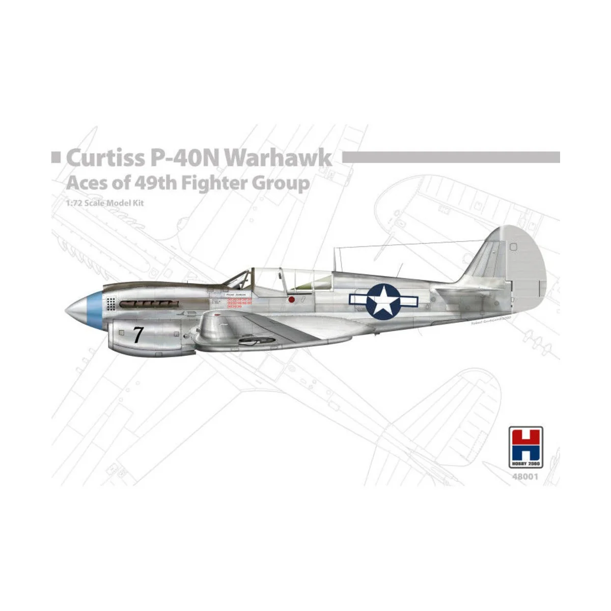 P-40N Warhawk Aces of The 49th Fighter Group, 1/48 - Hobby 2000 48001