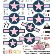 P-40N Warhawk Aces of The 49th Fighter Group, 1/48 - Hobby 2000 48001