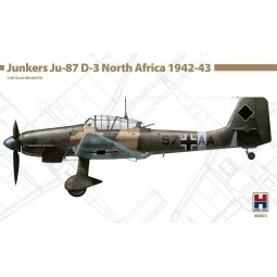Junkers Ju-87 D-3 North Africa 1942-43 - NEW, 1/48 - Hobby 2000 48003