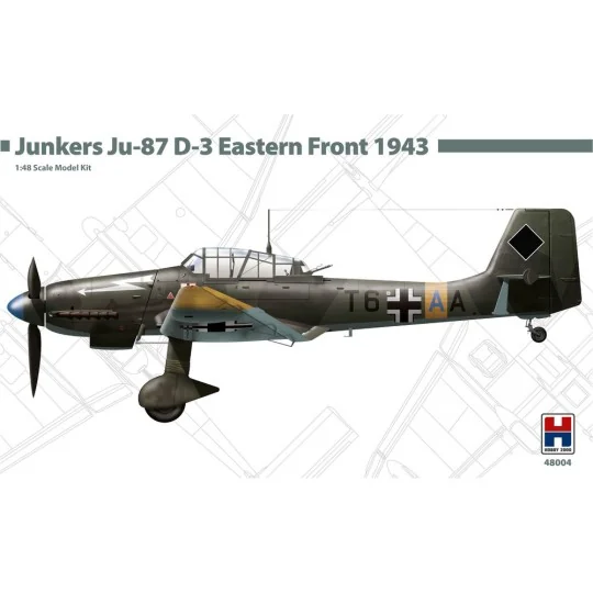 Junkers Ju-87 D-3 Eastern Front 1943 - NEW - Hobby 2000 48004