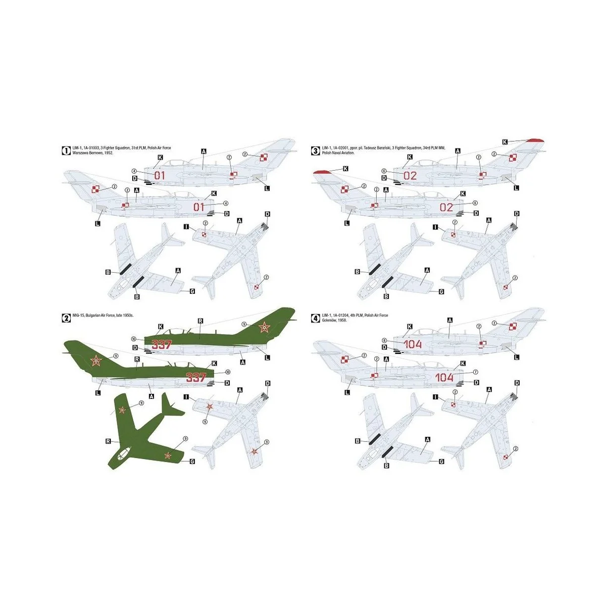MIG-15 / LIM-1 - Hobby 2000 48005