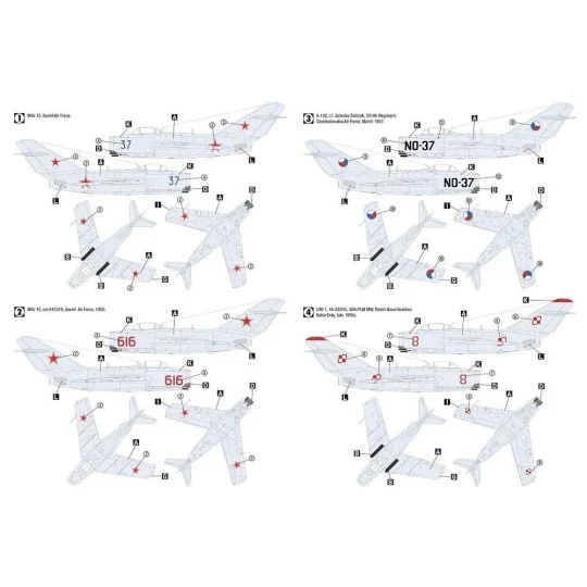 MIG-15 / S-102, 1/48 - Hobby 2000 48006 MIG-15 / S-102, 1/48 - Hobby 2000 48006